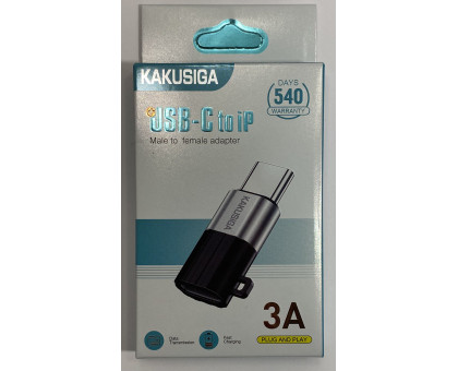 OTG перехідник Kakusiga KSC-1418 Type-C - Lightning