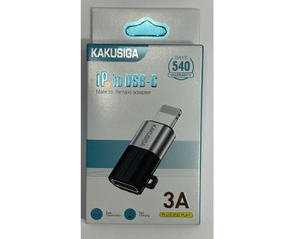 OTG перехідник Kakusiga KSC-1419 Lightning - Type-C