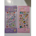 Наліпки-стрази МІКС 11х25см XY (12шт.)