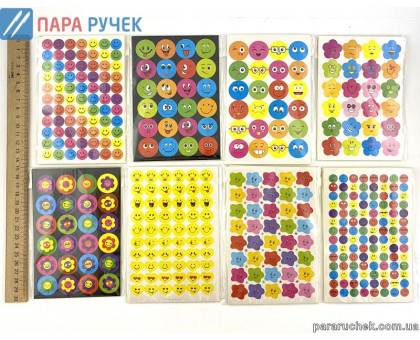 Наклейка п Одесса смайлы (10шт.)    