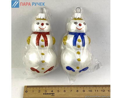 Игрушка Н.Г. "снегова баба" №357 12см. Украина(2цв)