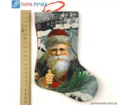 Носок новогодний 0596