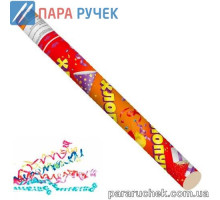 Хлопушка 40см. 9311 Серпантин