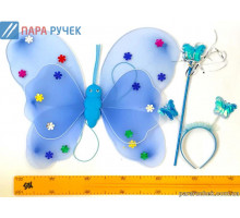 Костюм новог. крылья бабочки+обруч+палочка (5-3)