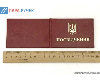 Удостоверение бланк