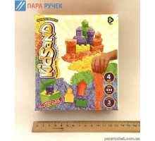 Песок кинетический 400г (4 цвета) в кор. Данкотойс
