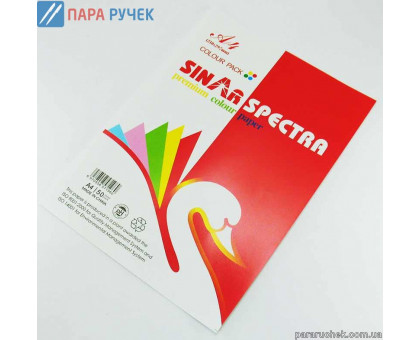 Бумага ксер. 50л А4 "KEKEHU" цветн. (10цв)