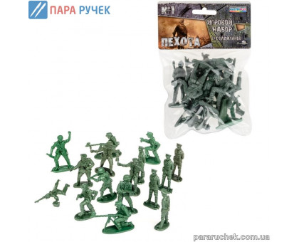 ColorPlast Солдатики Пехота №1 1-040(0390)