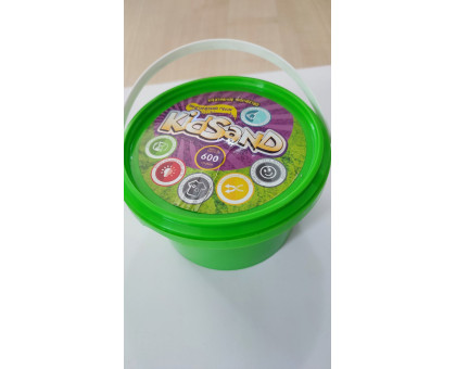 Пісок кінетич. (600 г) Відро Kidsand KS-01-05