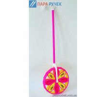 Каталка на палке колесо, в пакете (ММ 0064)