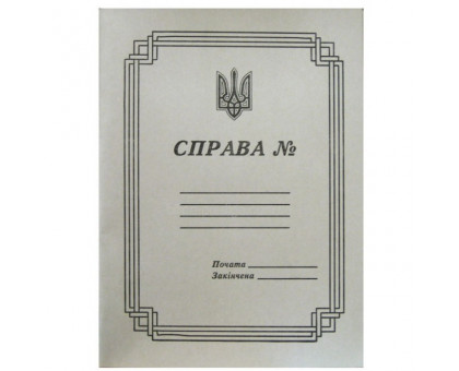 Папка "Дело" картон (без скоросшивателя)