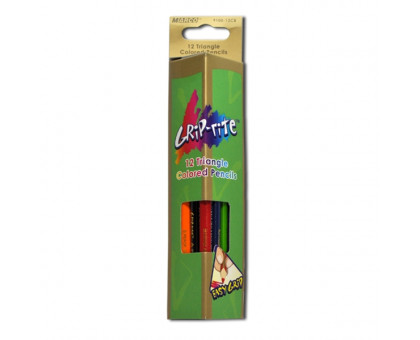 Карандаши "MARCO" Grip-Rite 12 цветов (9100-12CB)