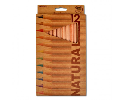 Карандаши "MARCO" Natural-Cedarlite 12 цветов (6100-12CB)