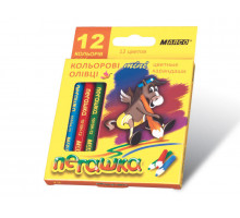 Карандаши "MARCO" Пегашка  12 цветов короткие  (1010Н-12СВ)